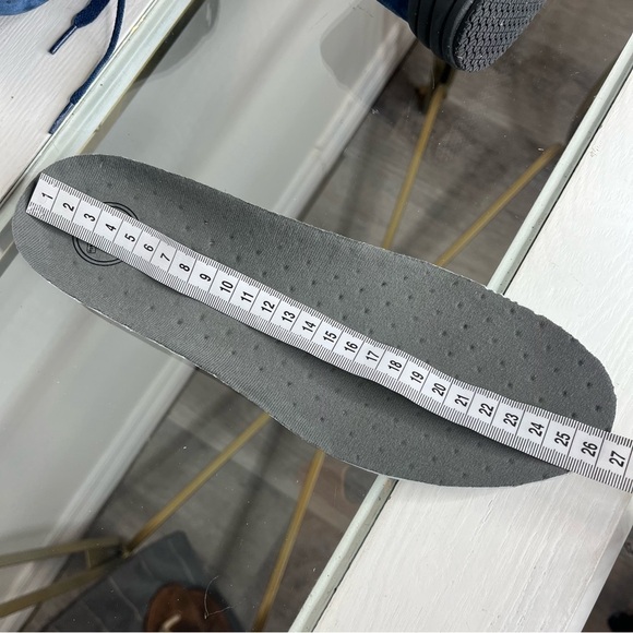 Propet Women's Size 9.5 Washable Walker Sneaker Slip-Resistant Blue Suede Shoe - Picture 10 of 11